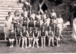 HGI opvisningshold i Borrevejle 1949
