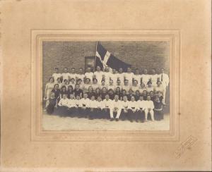 Blandet Gymnastikhold fra Solrød Idrætsforening ca. 1926