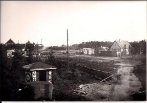 Udgravninger til Solrød Strandvej - Betonvejen 1934 ud for Lyngvej 1